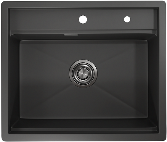 Granula KS-6051 черный матовый мойка