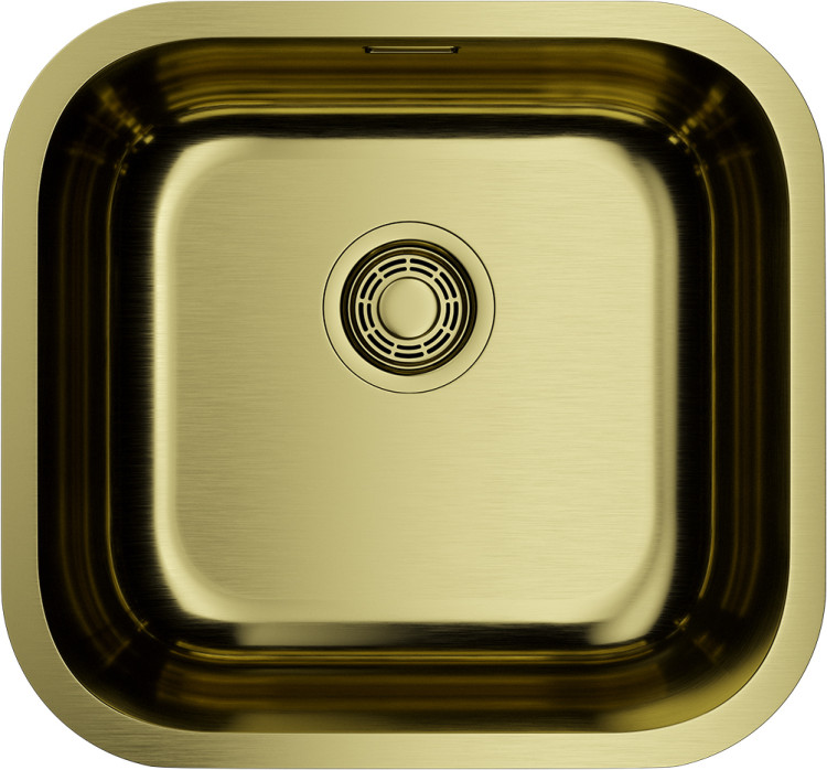 Omoikiri Omi 44-U/I-LG нерж.сталь/светлое золото мойка