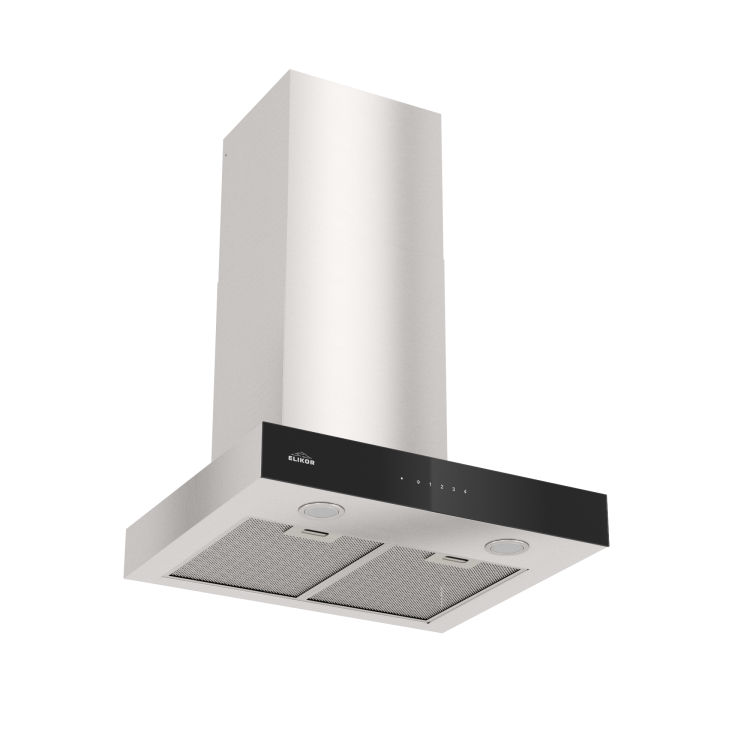 Elikor КВ Агат 60н-1000-Е4Д нерж/белый вытяжка