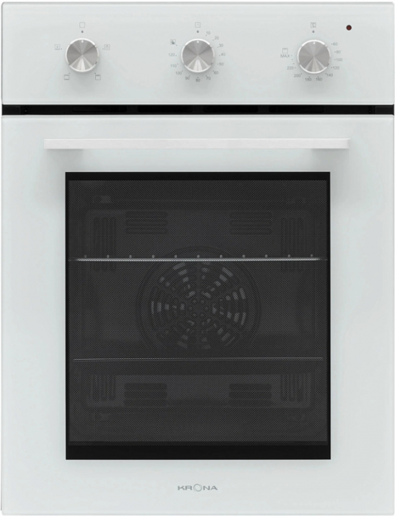 Krona steel LINDE 45 WH электрический духовой шкаф