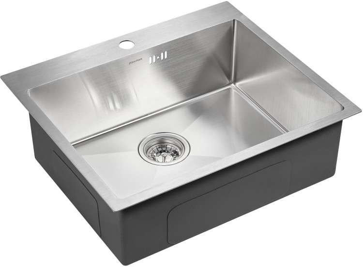 Paulmark KRONER 59 брашированная нерж. сталь мойка