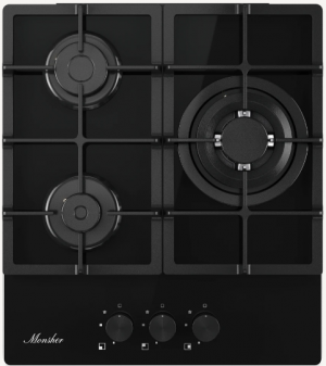 Monsher MGG 43 Noir газовая варочная панель