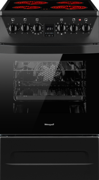 Weissgauff WES 2V16 BE электрическая плита