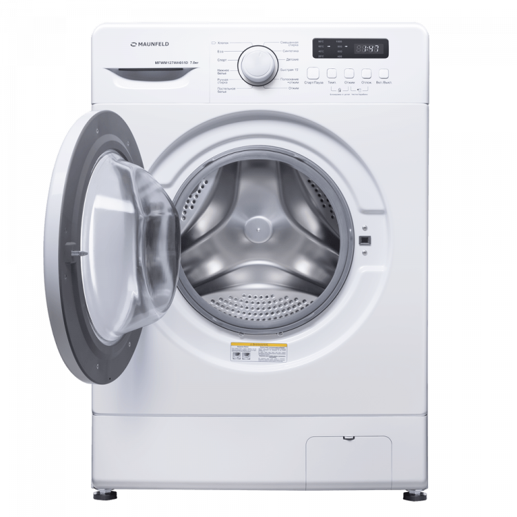Maunfeld MFWM127WH051D отдельностоящая стиральная машина