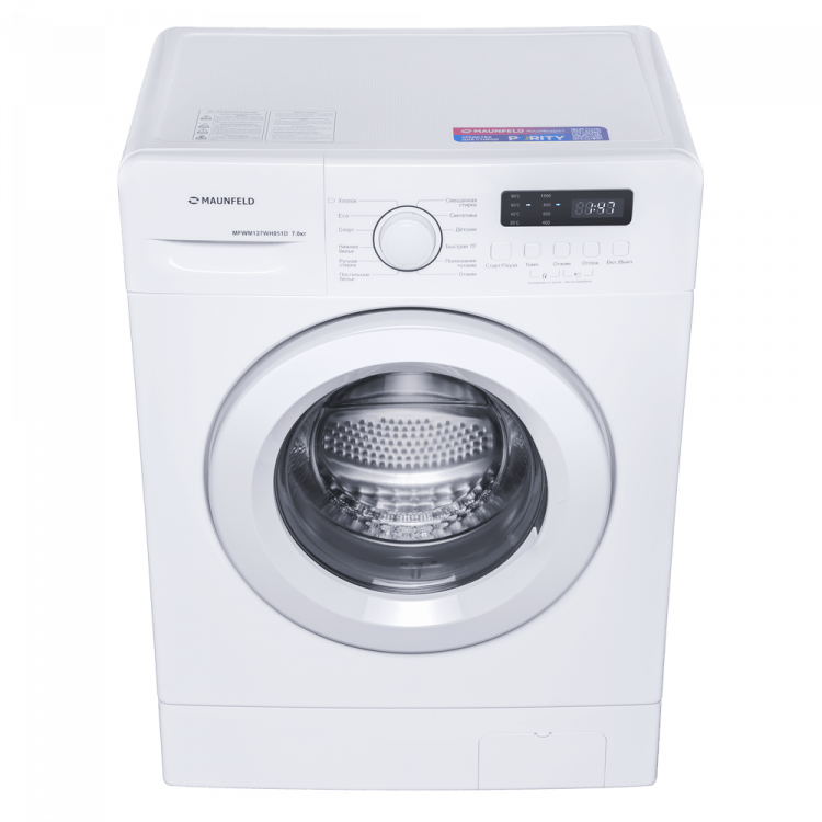 Maunfeld MFWM127WH051D отдельностоящая стиральная машина
