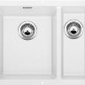 Blanco SUBLINE 340/160-U (513790) чаша слева белый мойка