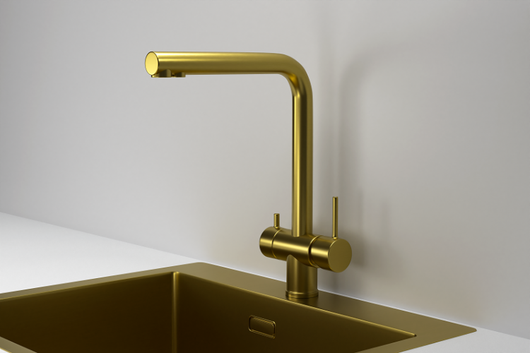 Granula KS-7011 золото сатин смеситель