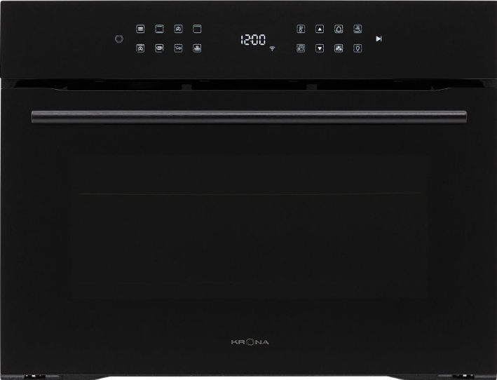 Krona steel ONYX 45H BL/BL электрический духовой шкаф