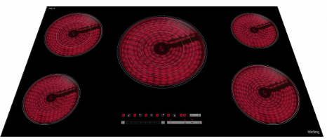 Korting HK 95309 B электрическая варочная панель