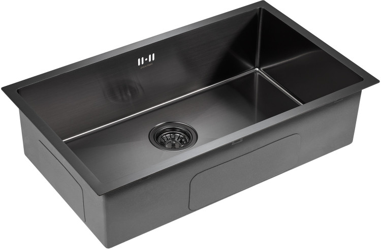 Paulmark GERBERG 74 UNI вороненая сталь мойка
