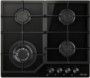 Monsher MGG 63 Noir газовая варочная панель