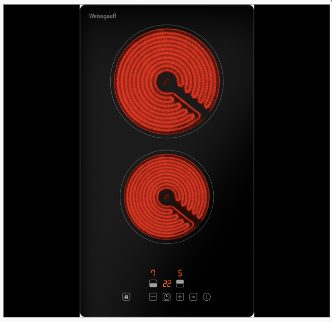 Weissgauff HV 32 BAT стеклокерамическая панель