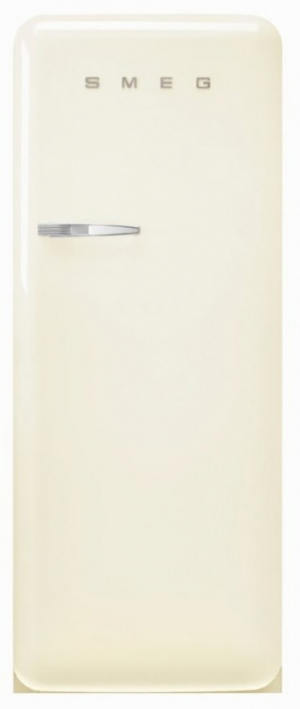 Smeg FAB28RCR5 отдельностоящий однодверный холодильник кремовый