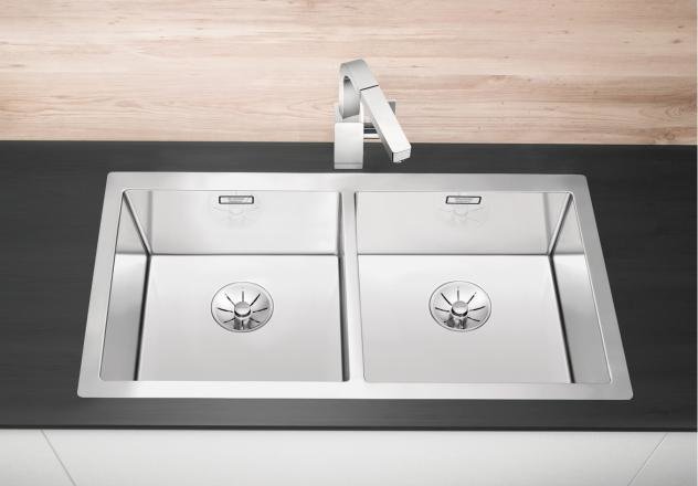 Blanco CLARON 400/400-IF нерж. сталь зеркальная полировка 521617 мойка