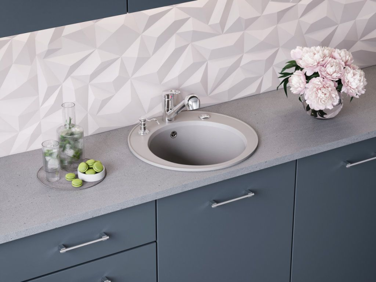 Omoikiri Miya 50R BE Tetogranit/ваниль мойка