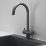 Granula KS-7104 графит матовый смеситель