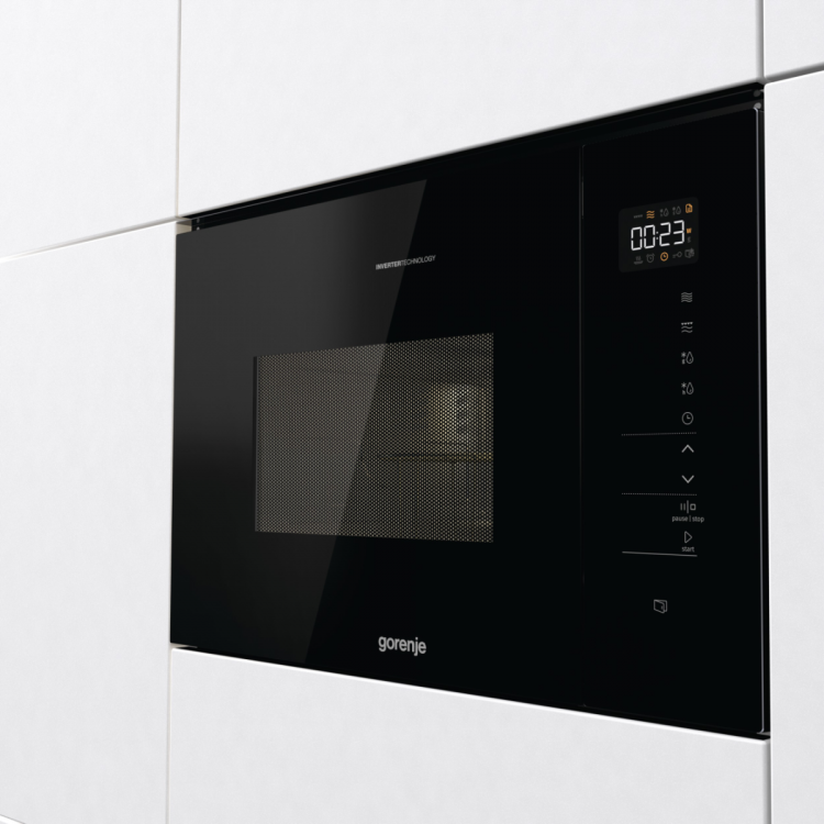 Gorenje BMI251SG3BG встраиваемая микроволновая печь с грилем