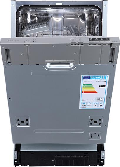 Zigmund & Shtain DW 239.4505 X встраиваемая посудомоечная машина