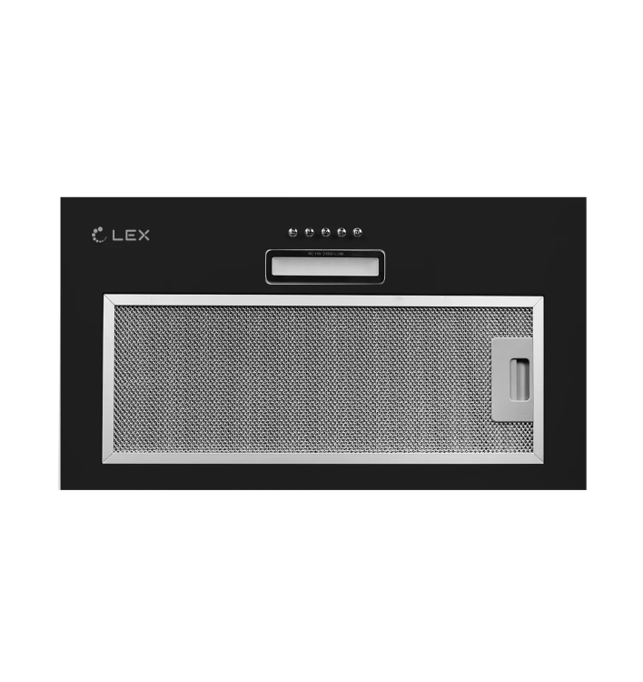 Lex GS BLOC LIGHT 600 BLACK вытяжка