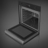 Smeg SO6302M2N многофункциональный электрический духовой шкаф с СВЧ