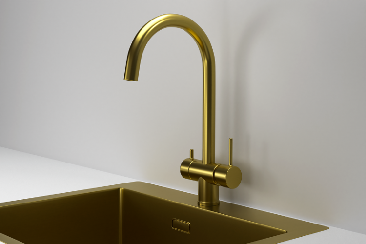 Granula KS-7104 золото сатин смеситель