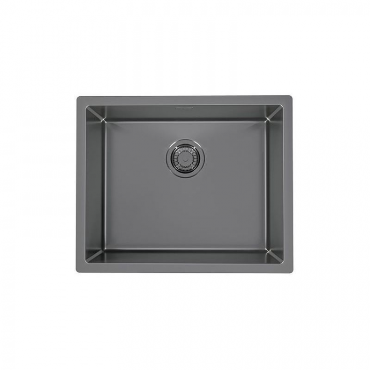 Alveus QUADRIX MONARCH 50 ANTHRACITE 550X450X200 кухонная мойка