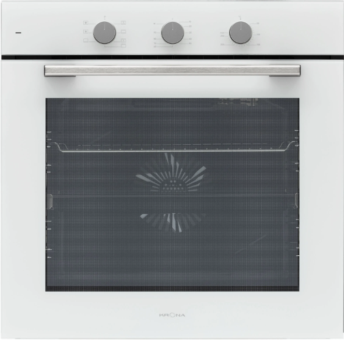 Krona steel ALPHA 60 WH электрический духовой шкаф