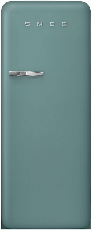 Smeg FAB28RDEG5 отдельностоящий однодверный холодильник изумрудно-зеленый