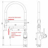 Zorg MAGNIT SZR-1010 BRONZE смеситель под фильтр