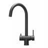 Granula KS-7104 черный матовый смеситель