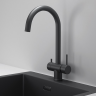 Granula KS-7104 черный матовый смеситель