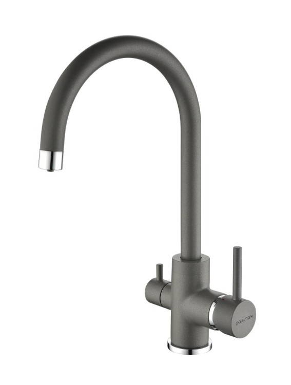 Paulmark ESSEN Es213211-402 серый металлик смеситель