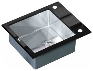 Zorg Inox Glass GL-6051-BLACK мойка