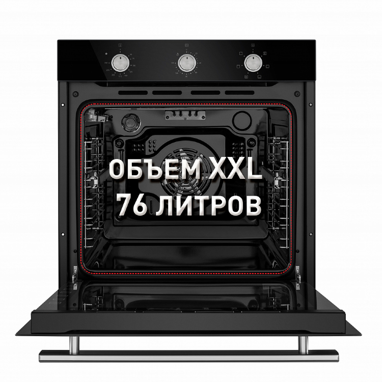 Maunfeld EOEF.766B электрический духовой шкаф