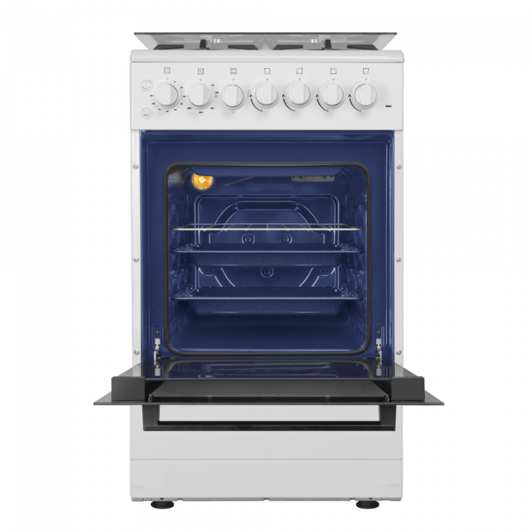 Maunfeld MGC50ECW02 газовая плита с электрической духовкой