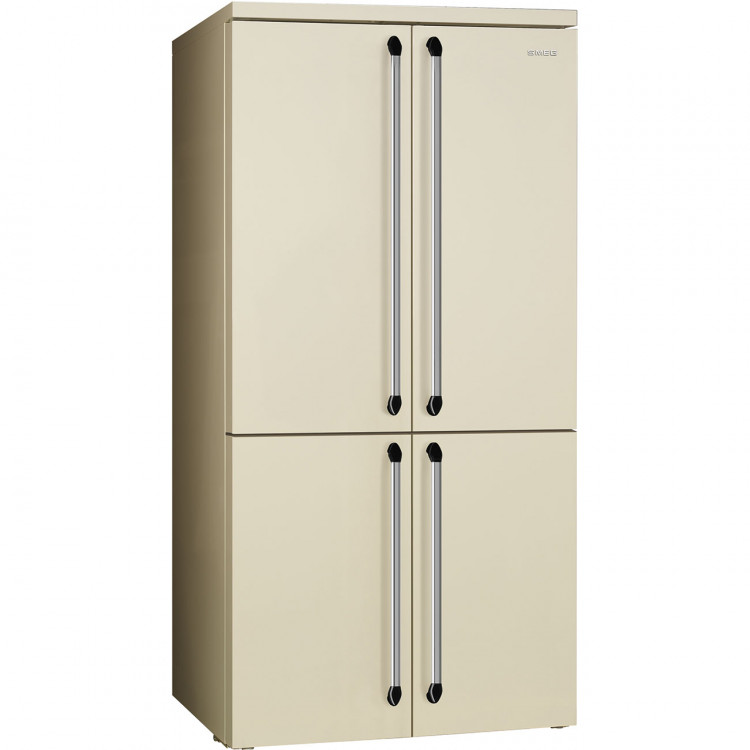 Smeg FQ960P5 отдельностоящий 4-х дверный холодильник Side-by-Side