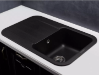 Kuppersberg LIRA 1B1D BLACK мойка