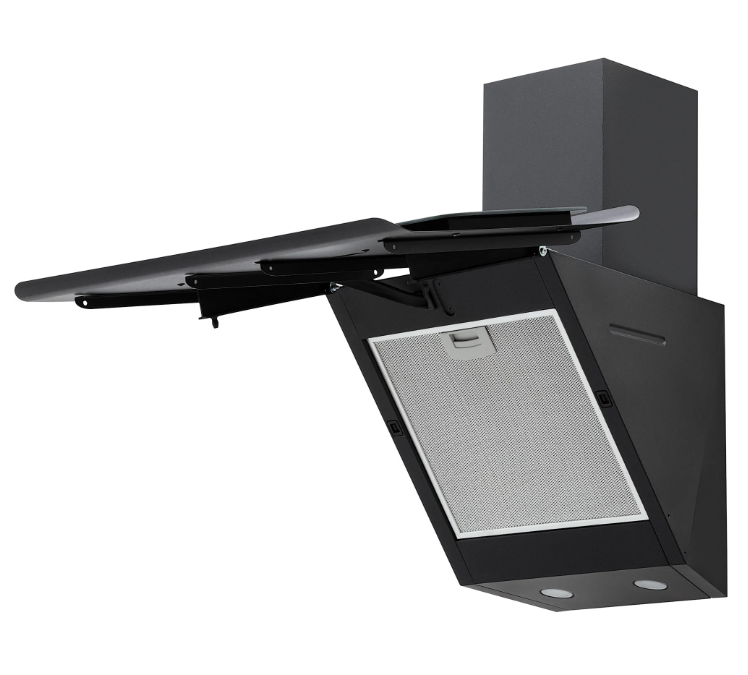 Krona steel URAN 600 DN BLACK 4S вытяжка