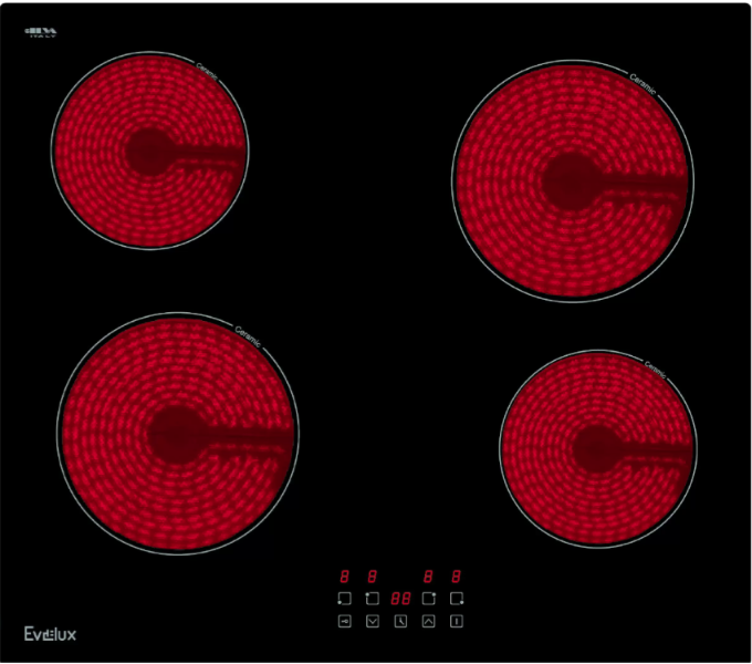 Evelux EV 6040 электрическая варочная панель