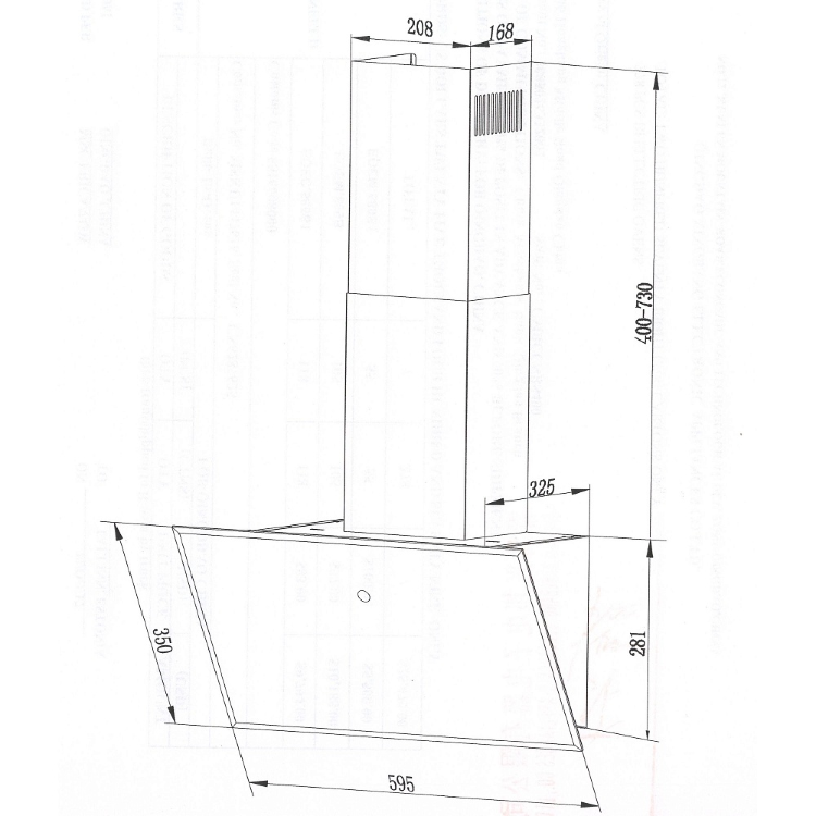 Maunfeld TOPAZ 60 Glass White вытяжка