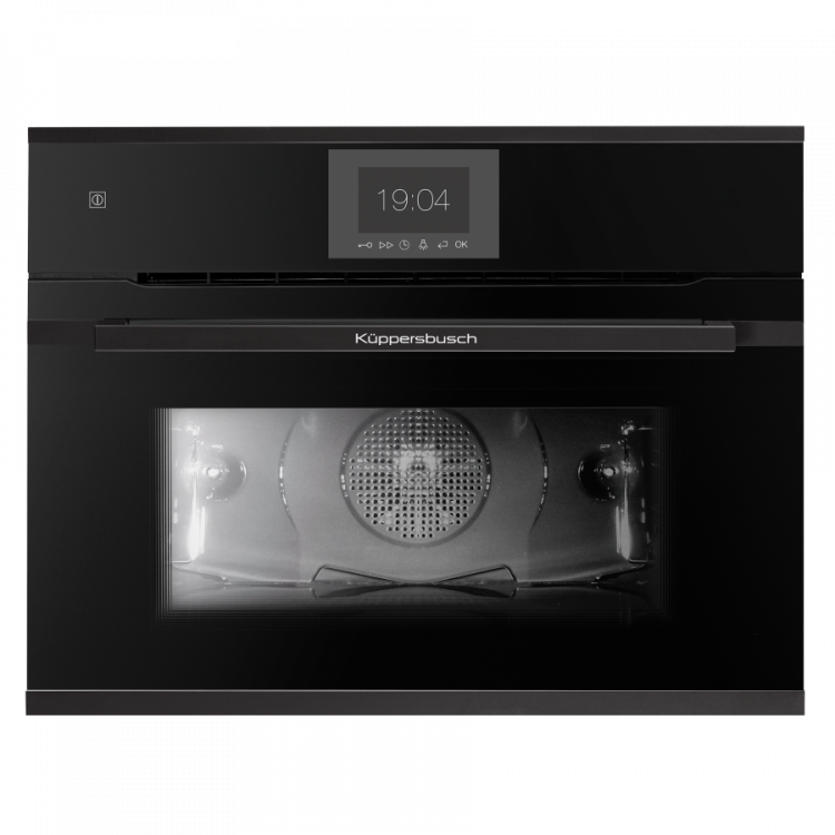 Kuppersbusch CBP 6550.0 S5 Black Velvet компактный духовой шкаф с системой пиролитической очистки