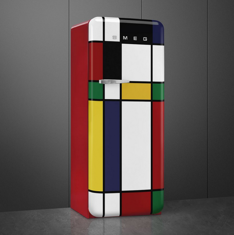 Smeg FAB28RDMC5 отдельностоящий однодверный холодильник