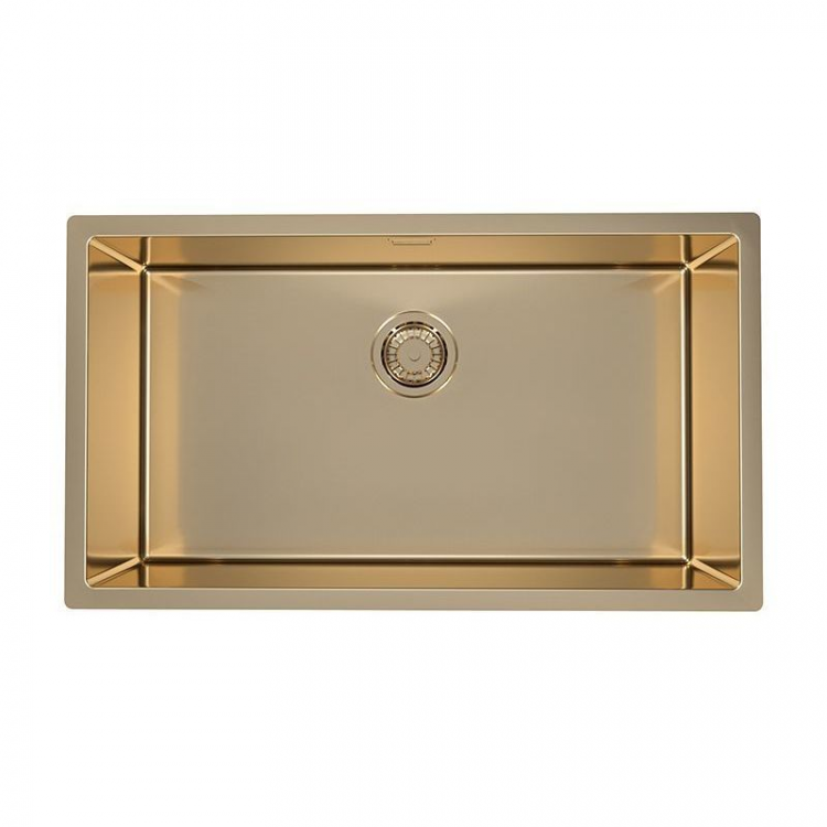 Alveus QUADRIX MONARCH 60 BRONZE 740x400x200 кухонная мойка