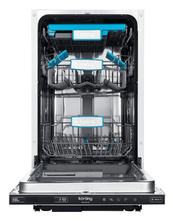 Korting KDI 45175 встраиваемая посудомоечная машина узкая