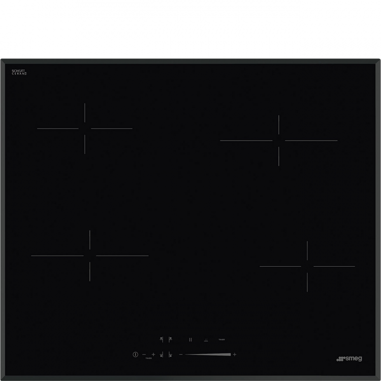 Smeg SE464TB электрическая варочная панель