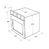 Maunfeld EOEF.766S1 электрический духовой шкаф