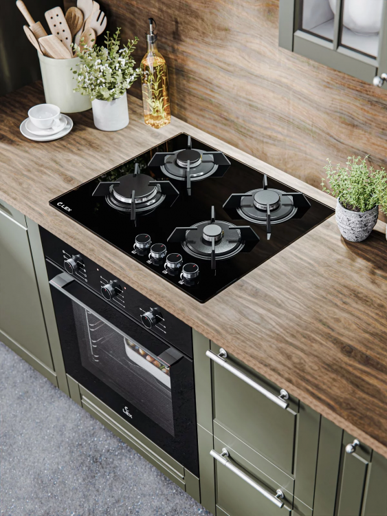 Lex GVG 643A BBL газовая варочная панель