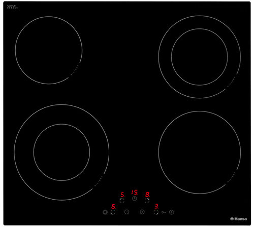 Hansa BHC63500 электрическая варочная панель