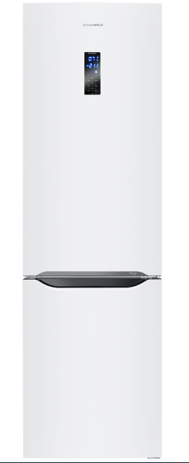 Maunfeld MFF195NFW10 холодильник двухкамерный белый