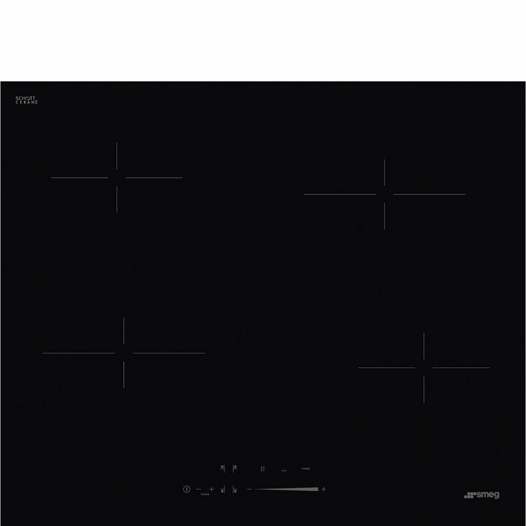 Smeg SE464TD электрическая варочная панель